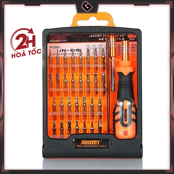 Bộ Tua Vít Jakemy JM-8110 (33 Món)