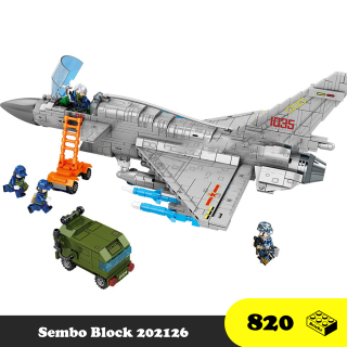 Sembo Block 202126 Phản lực siêu chiến đấu J-10B thumbnail