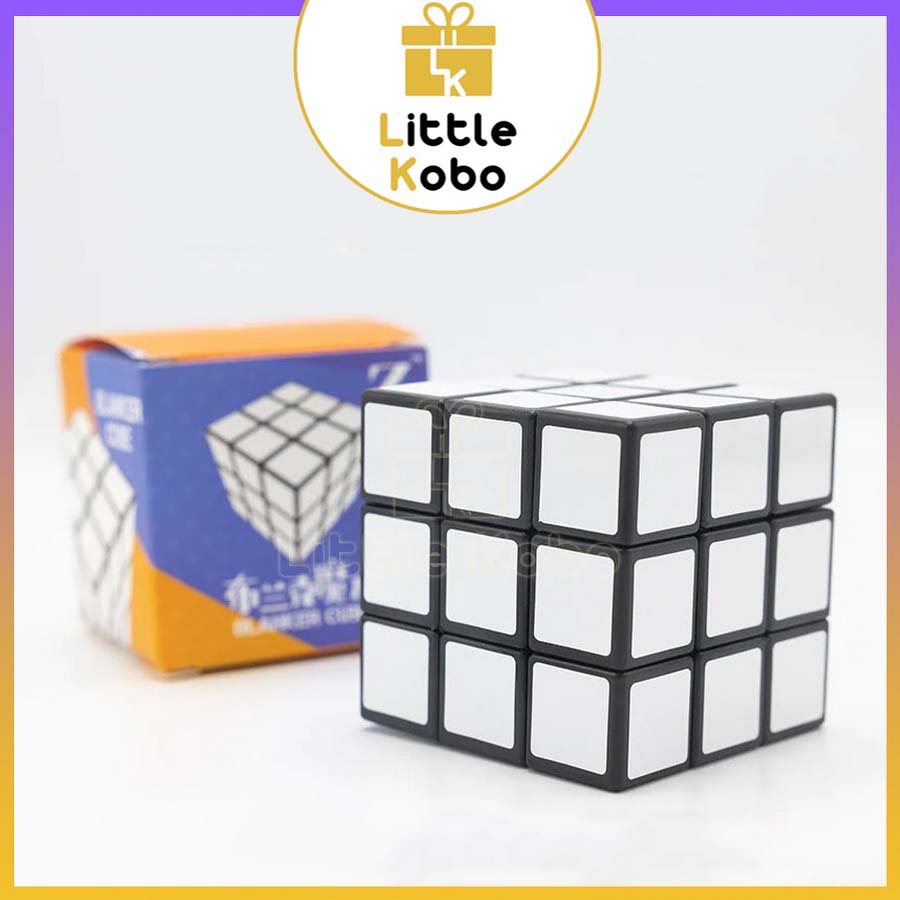 Rubik blanker cube 3x3 mirror rubic biến thể tráng gương đồ chơi trí tuệ trẻ em phát triển tư duy 3 tầng - little kobo