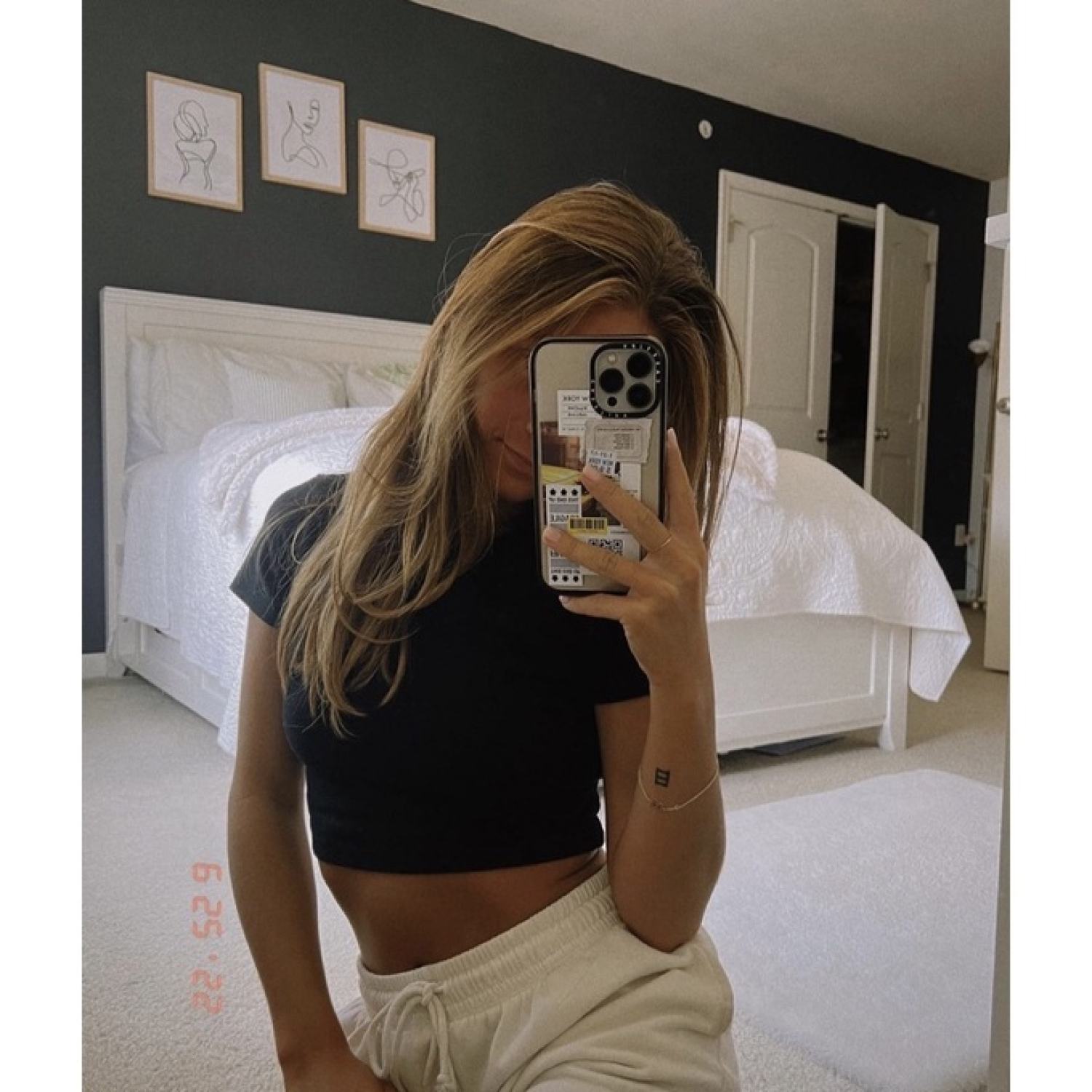 Áo thun nữ aeropostale croptop Vnxk