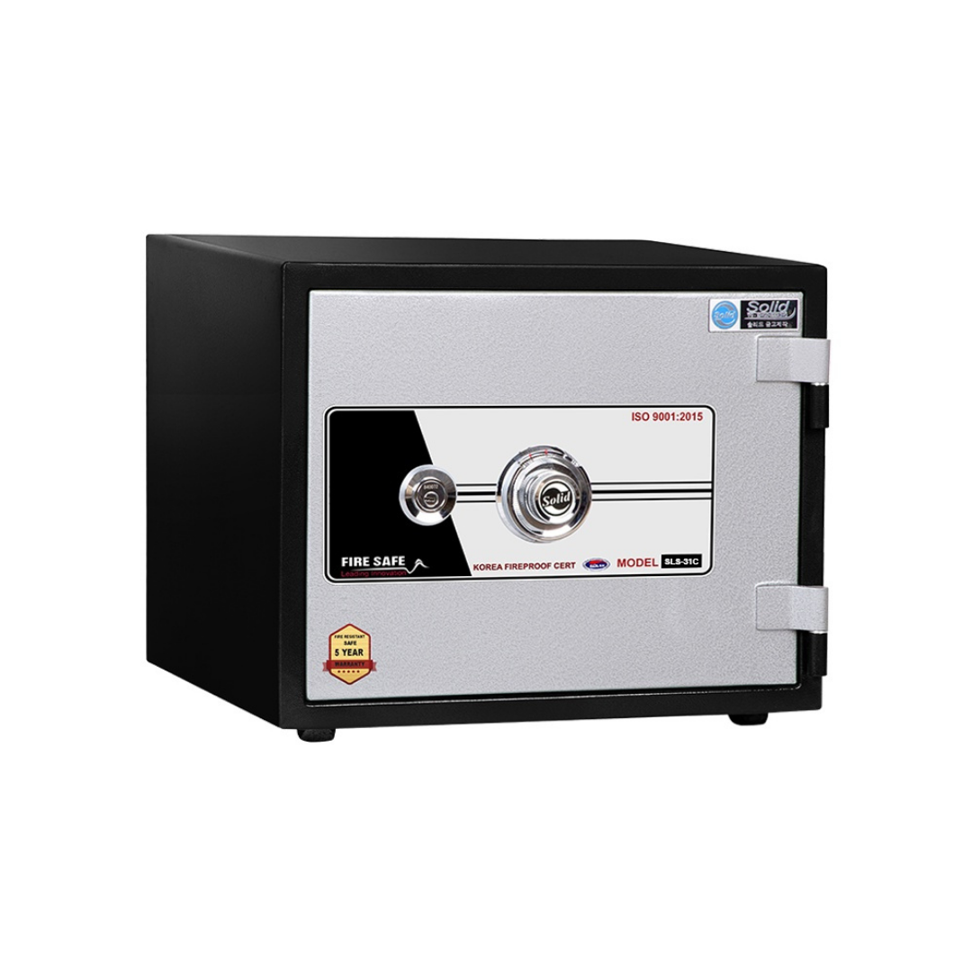 Két Sắt Solid SLS-31 (50kg) Chống Cháy 1000 độ C Hàn Quốc