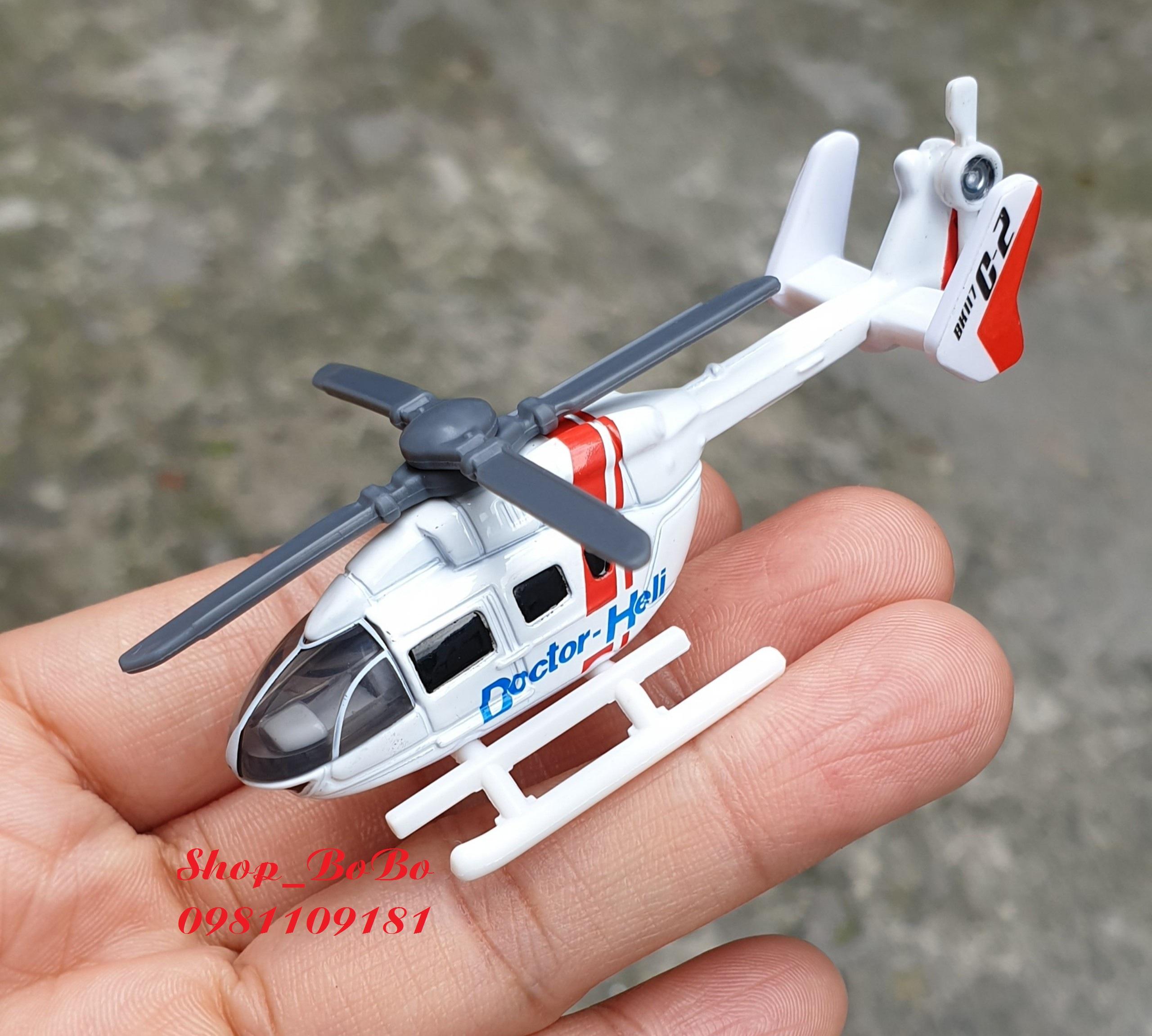 Máy bay Mô hình Tomica - Trực thăng màu trắng