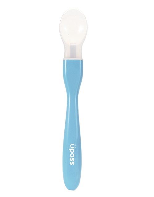 [HCM]Thìa ăn dặm silicon siêu mềm UPASS (Cán ngắn/ Cán dài)