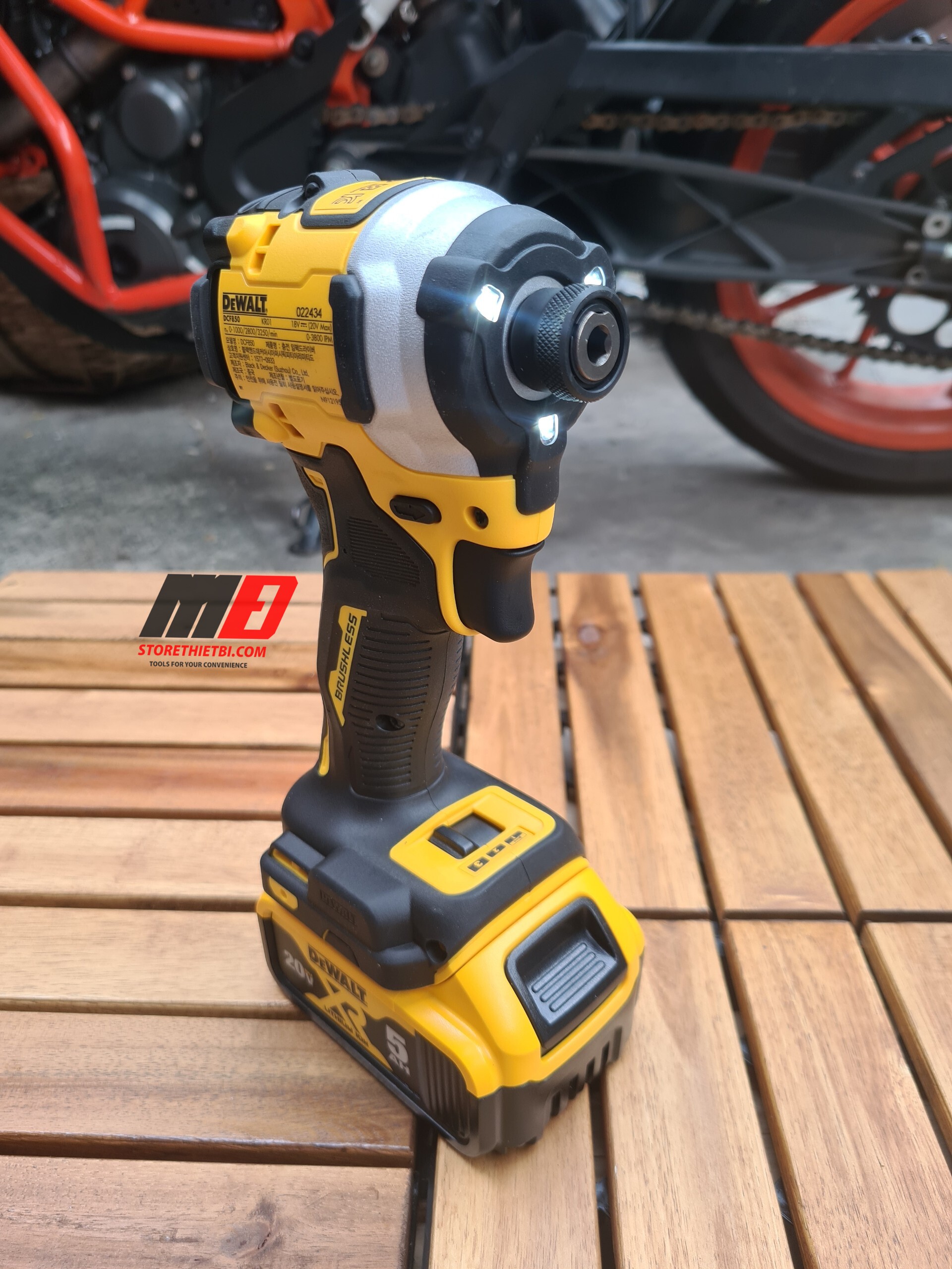 DCF850N Thân máy siết vít dùng pin Dewalt