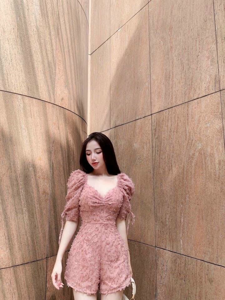 jumpsuit tay phồng -TK
