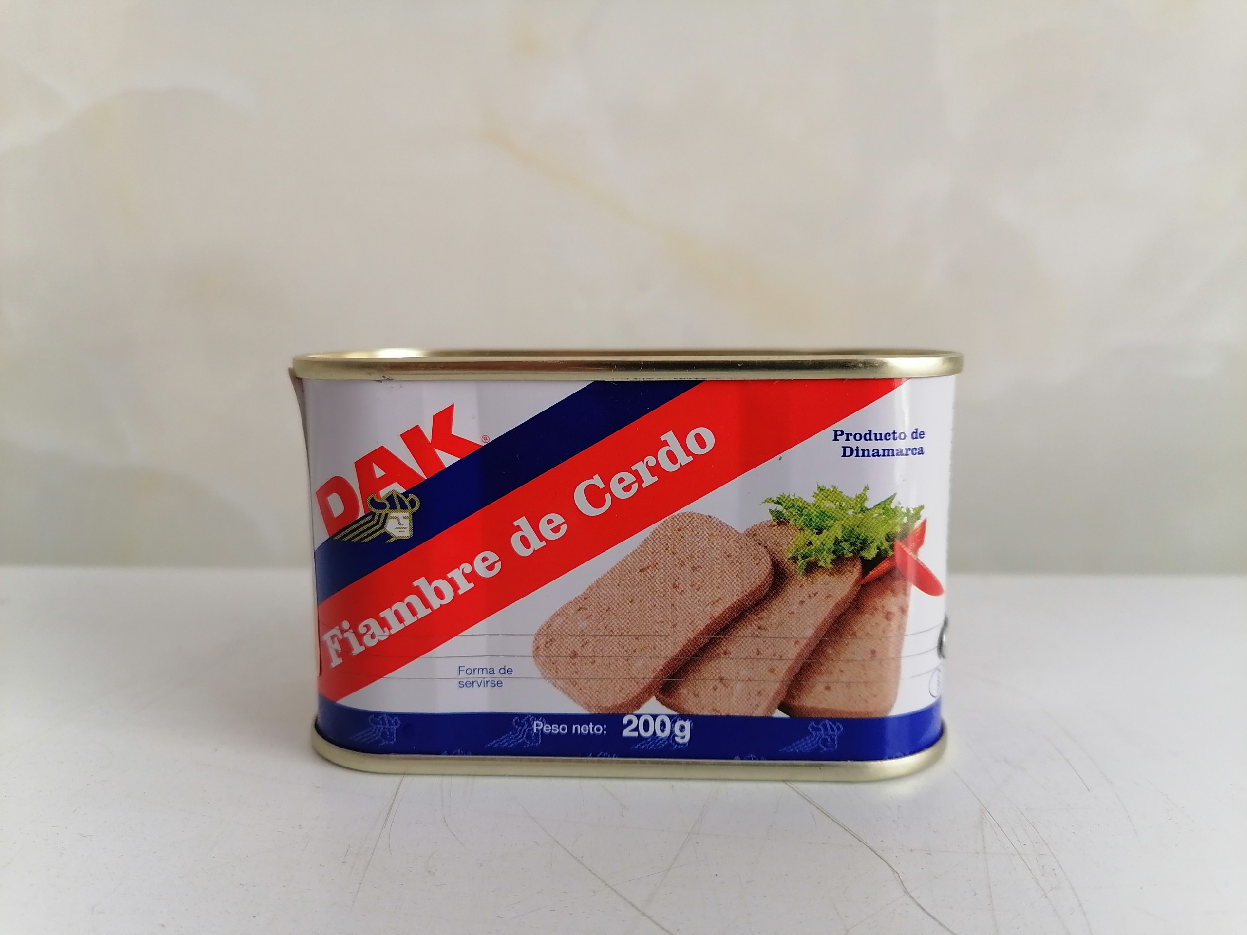 [200g – Hộp vuông] PATE THỊT HEO [Denmark] DAK Pork Luncheon Meat (tgc-hk)