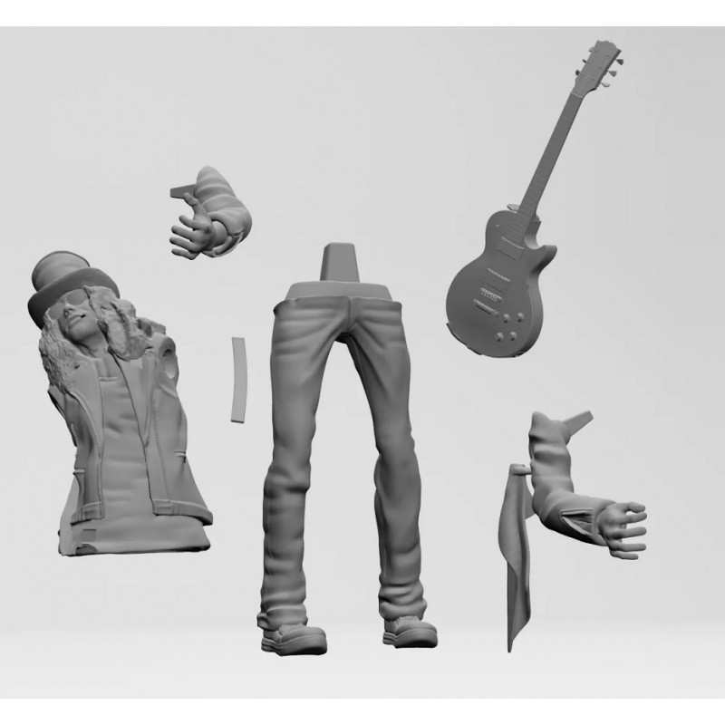 File in 3D Slash Guns N' Roses - Music
