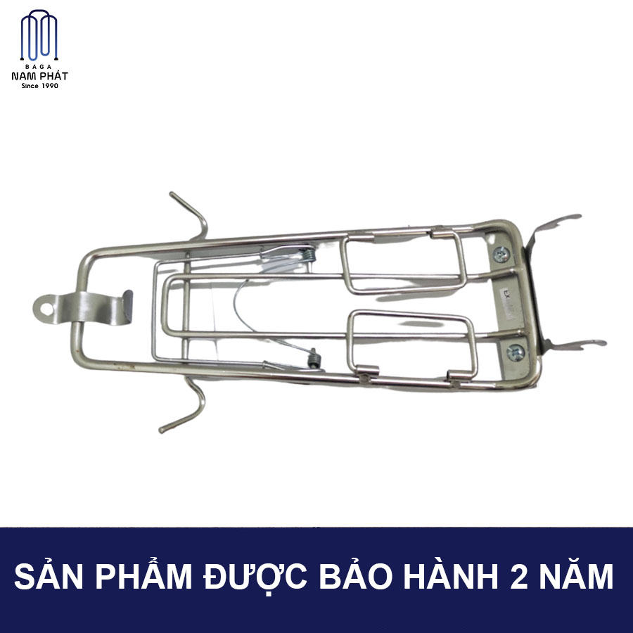 Baga giữa 10 li Exciter 155 Inox 7 Màu Titan Ba ga Lượn Ex155 Ex 155