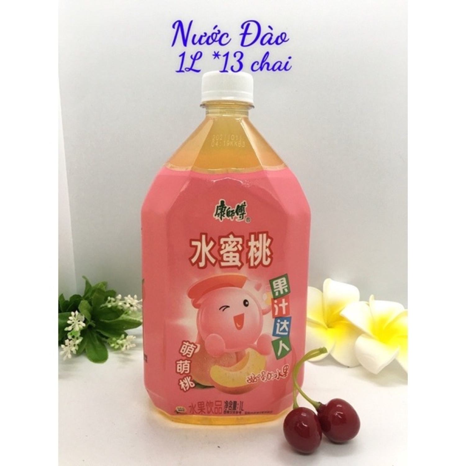 Nước Lê/Đào Đài Loan Các Vị Chai 1lit