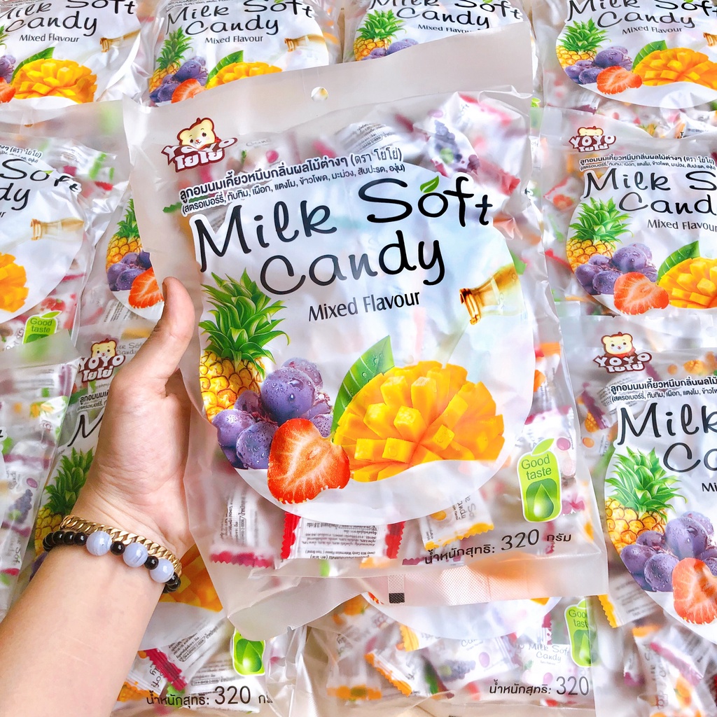 Kẹo Trái Cây MilkSoft Thái 320g