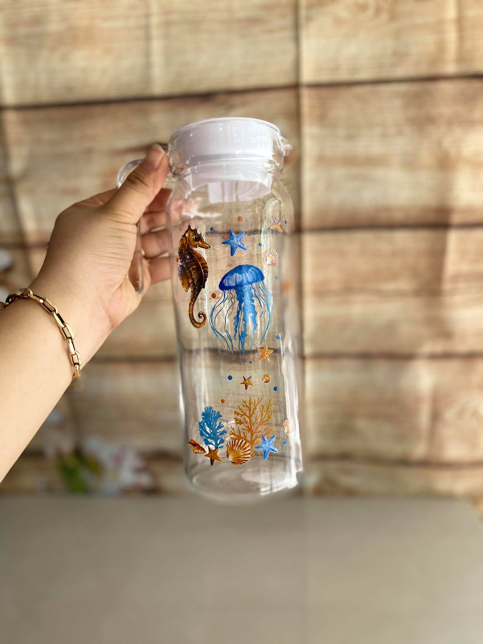 [HCM]Bộ bình ly thuỷ tinh quà Unilever