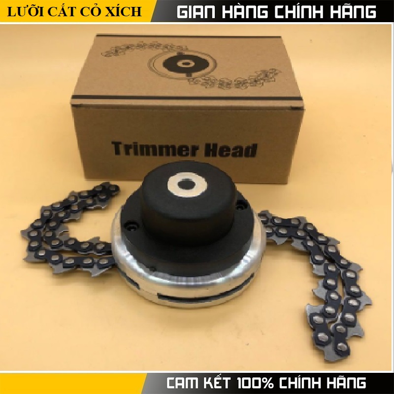 Lưỡi cắt cỏ - Bộ sản phẩm Bao gồm:1 x Đầu Tông Đơ với Cài Đặt Cuộn Dây Xích - Cuộn dây xích có độ cứng cao hơn, bền hơn.