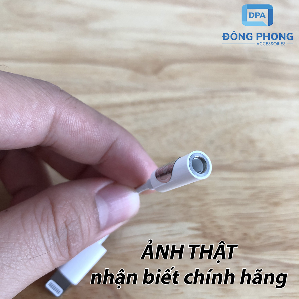 Jack Chuyển Cổng Lightning Sang 3.5mm iPhone Chính Hãng