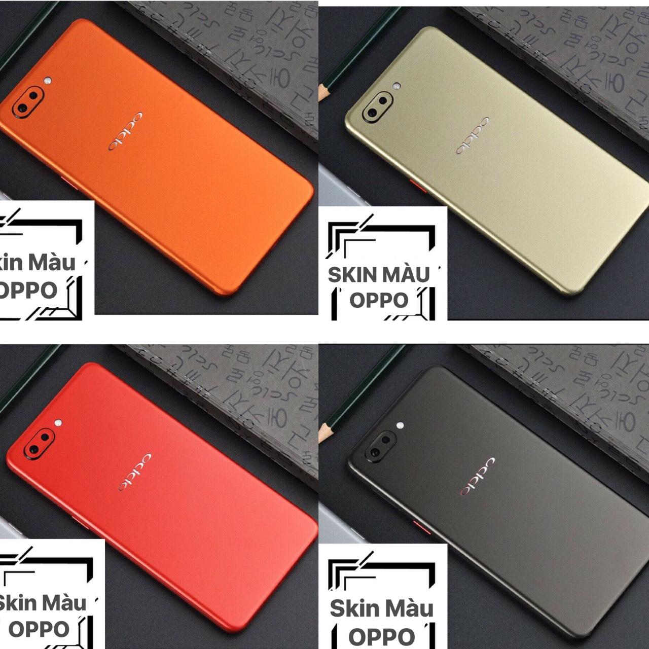 Dán Skin Nhôm Xước Đổi Màu OPPO F11PRO A3S F9