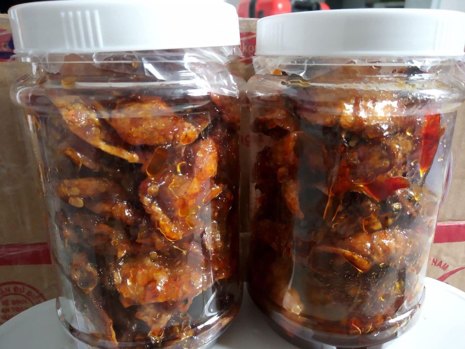 [HCM]Lọ 0.25kg Mực Rim ( Loại 1 ) Thơm Ngon nhà làm.