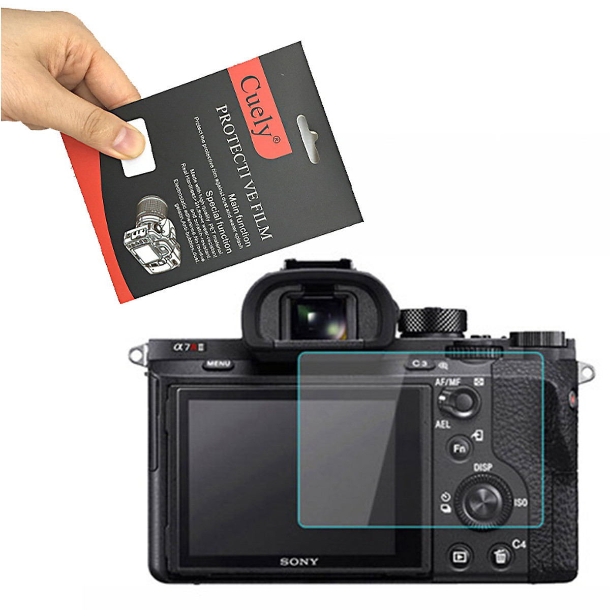 [HCM]Miếng dán màn hình cường lực cho máy ảnh Sony A7/A7S/A7R