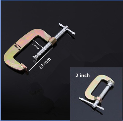 CẢO VAM CHỮ C 2-3-4-5-6-8 INCH