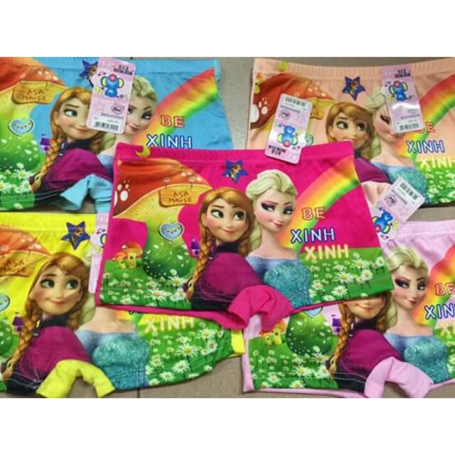 Combo 10 quần lót Elsa cho bé gái
