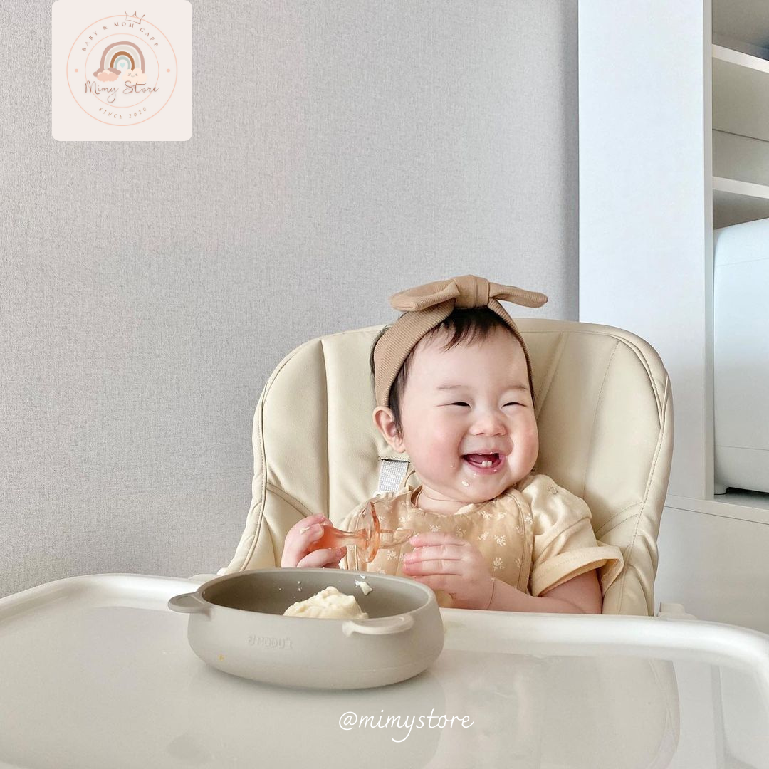 Bát Ăn Dặm Silicone Hình Gấu BLUEMAMA