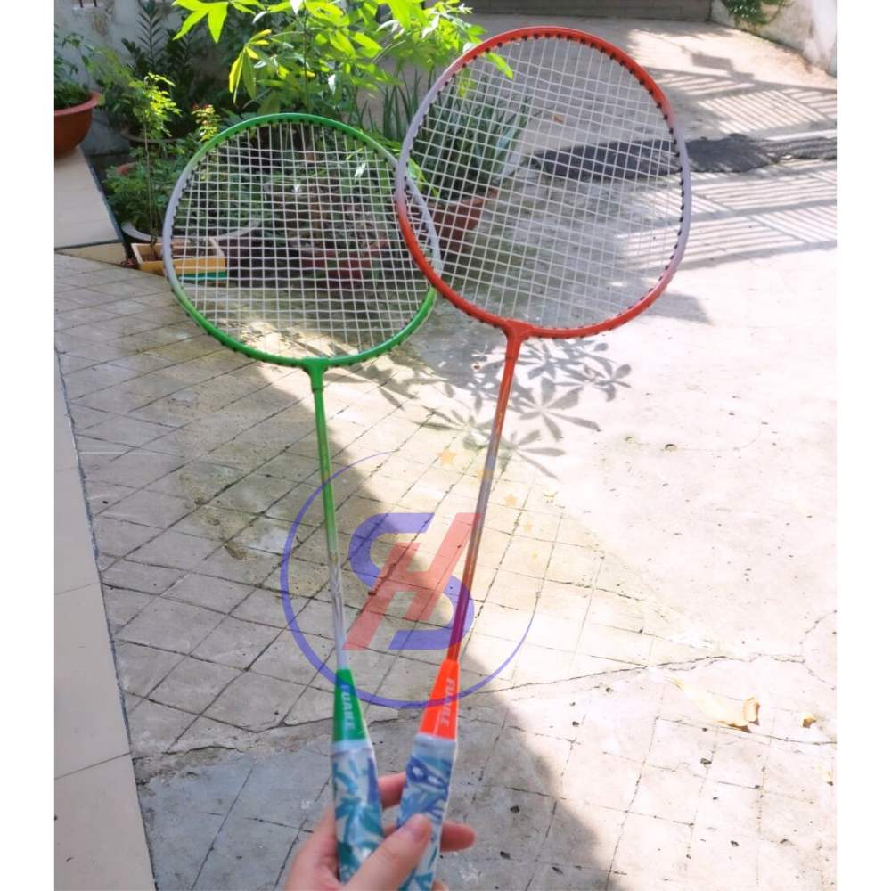 Bộ 2 Cây Vợt Cầu Lông King 201 Chất Lượng Tốt Kèm Túi Vợt Và 2 Quả Cầu