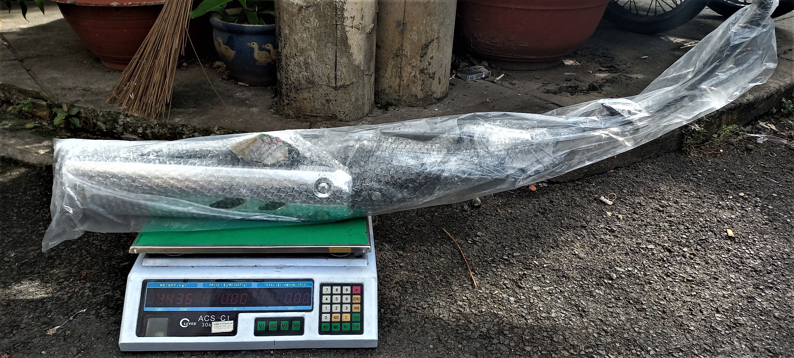 Pô SPARK gắn Exciter 2010 ex nhỏ (tặng kèm ốp pô)