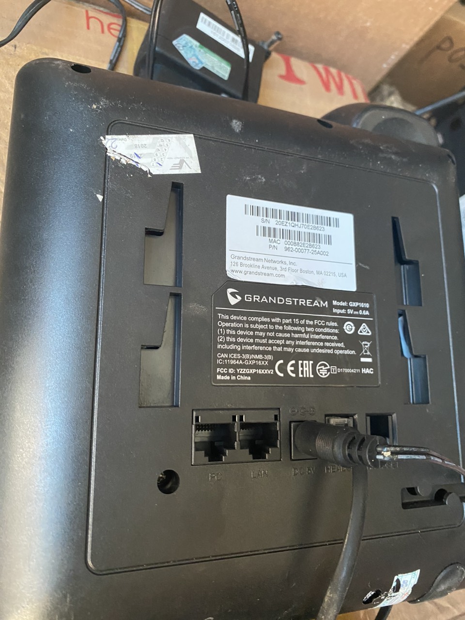 Điện thoại IP Grandstream GXP1610 đã qua sử dụng