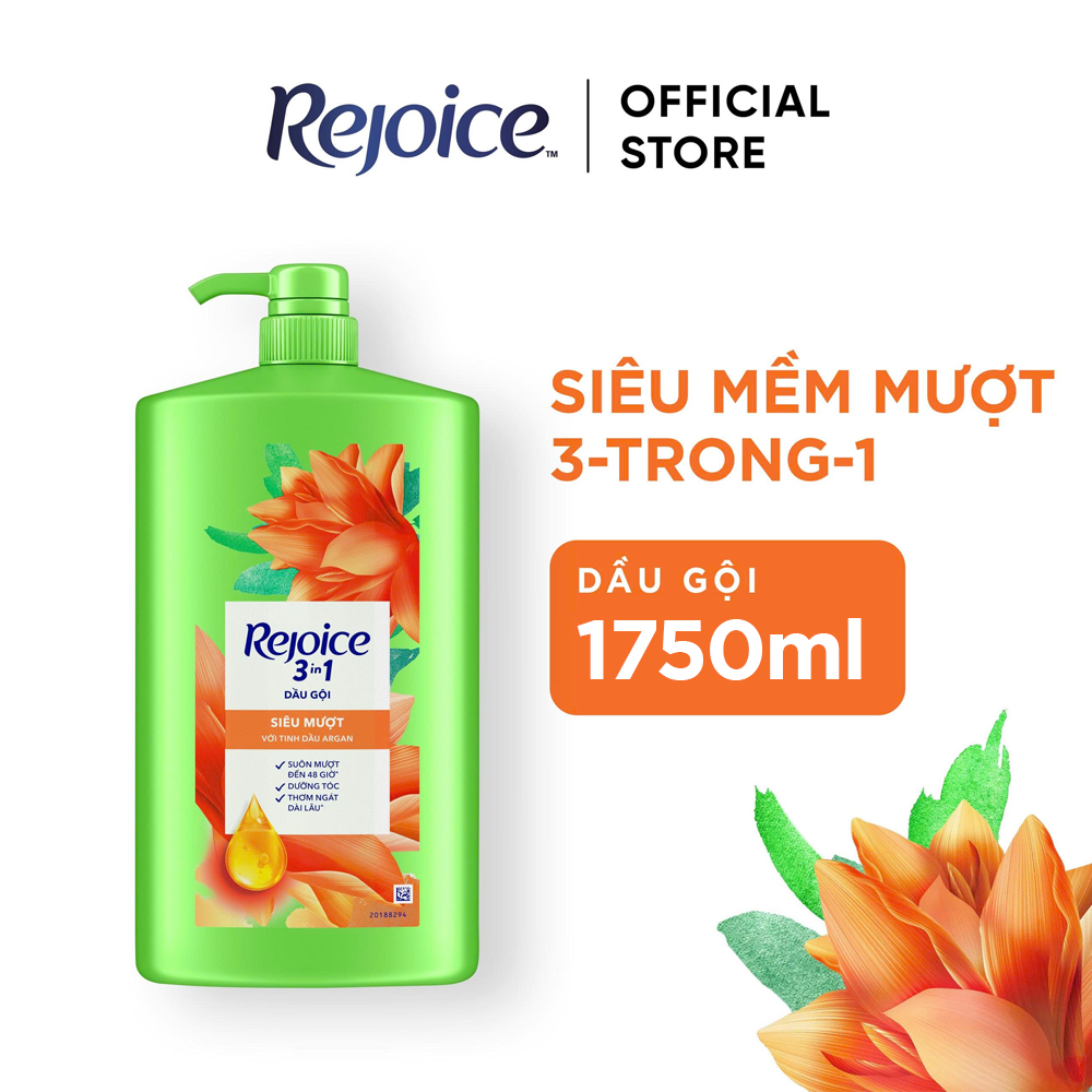Dầu Gội REJOICE Siêu Mềm Mượt Siêu Mềm Mượt Chai 1750ML