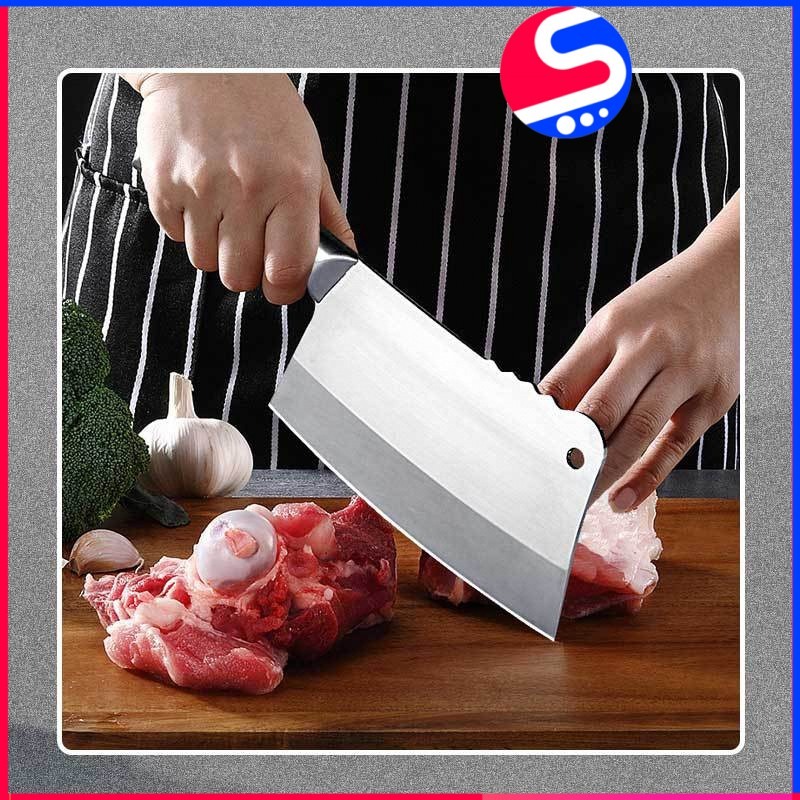 Dao Chặt Thịt Hàn Quốc Siêu Bén - Dao Chặt Xương Chặt Thịt Đa Năng