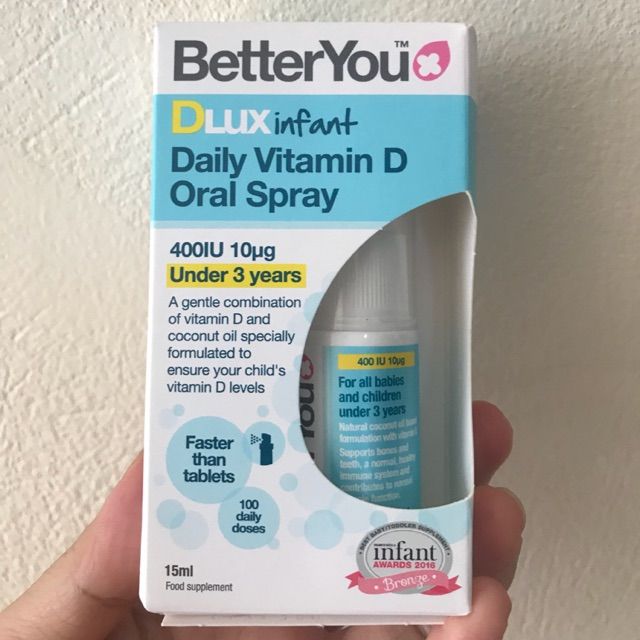 Vitamin D3 Dlux Xịt Anh 15ml