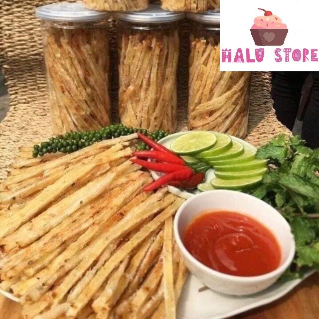 [Siêu Ngon]Khô Cá Thiều Que đóng lon pet 200gr