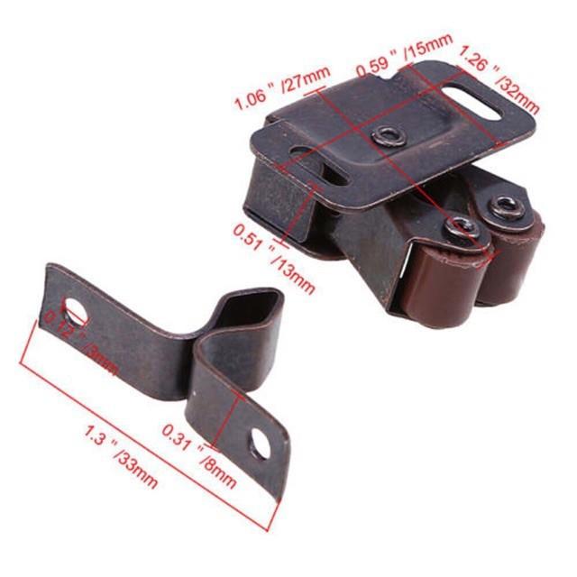 Bộ 100 Chốt Sập Cánh Tủ