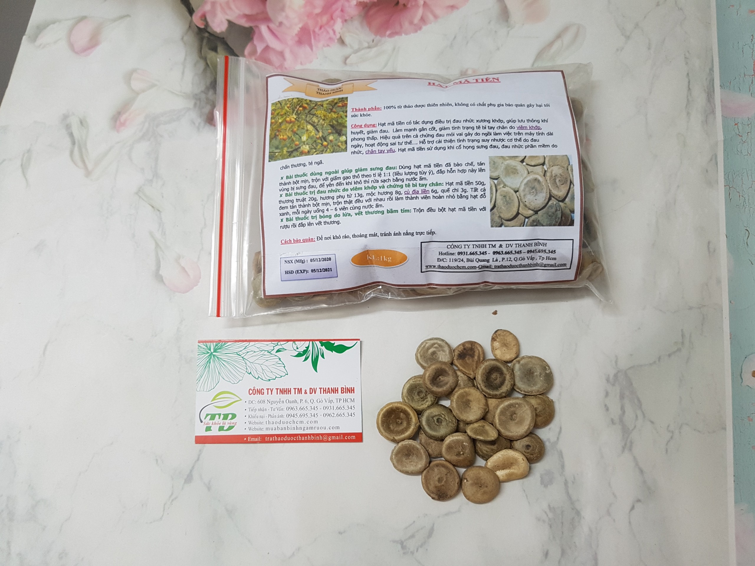 Hạt Mã Tiền 500G - Hàng Công Ty Loại 1