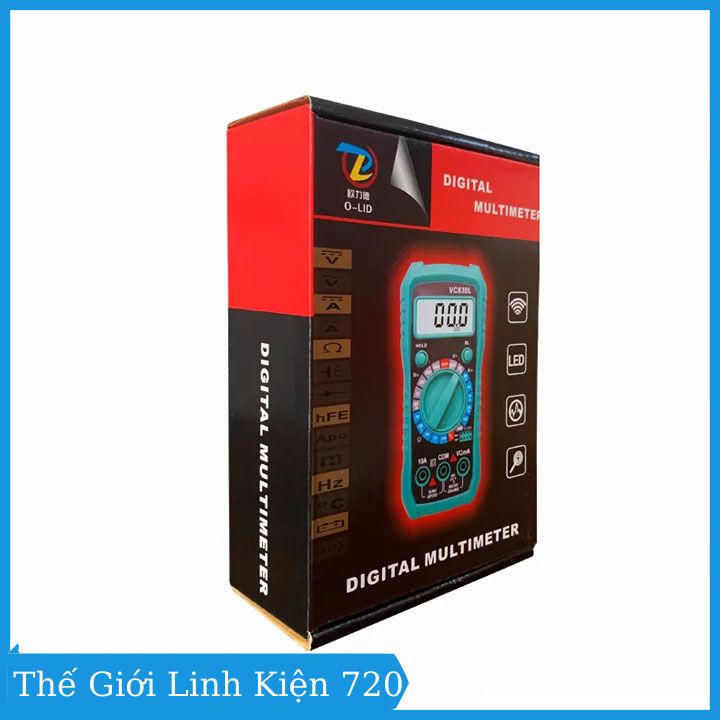 Đồng hồ đo vạn năng Digital Multimeter VC830L