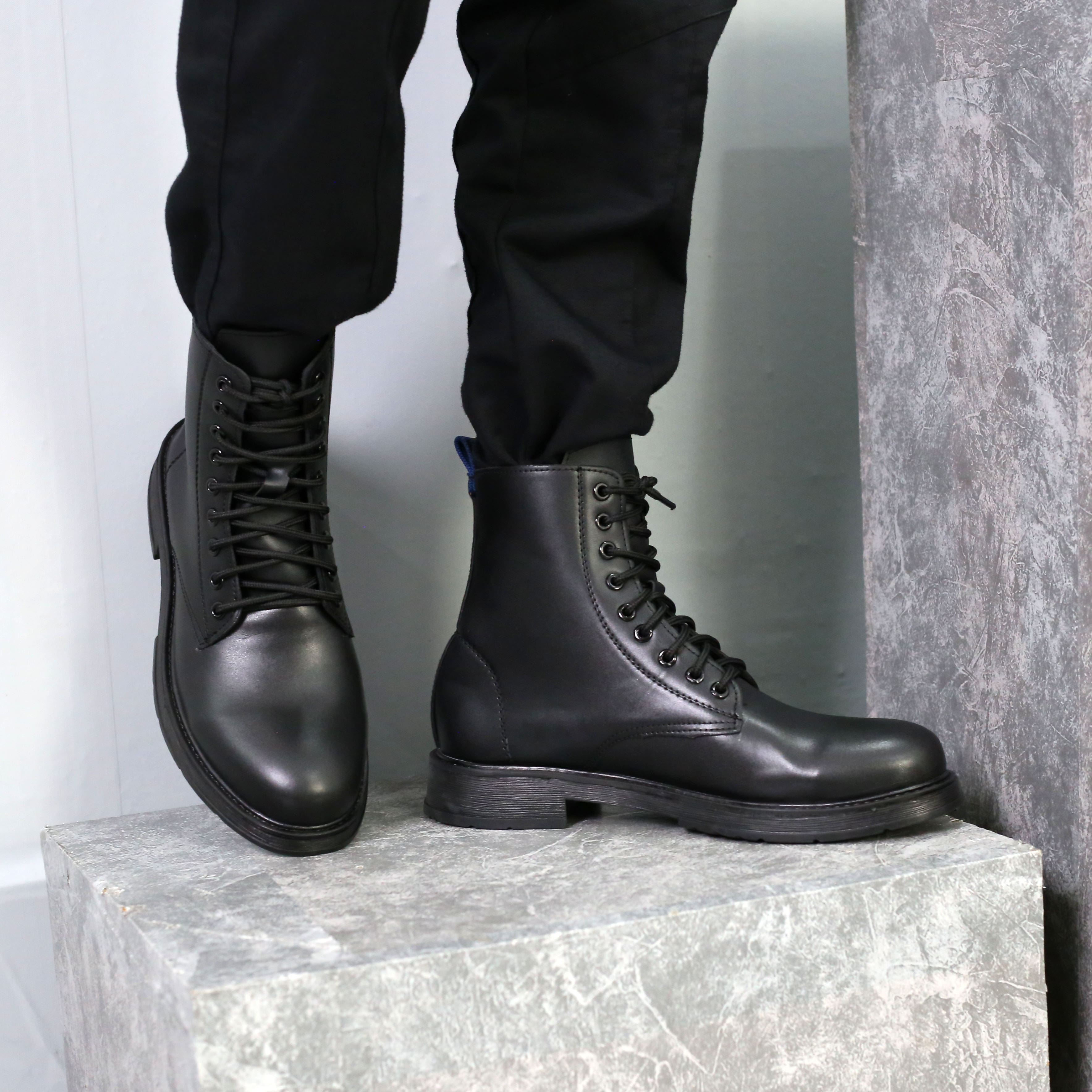 Giày boots da nam MĐ G1087 thiết kế thời trang