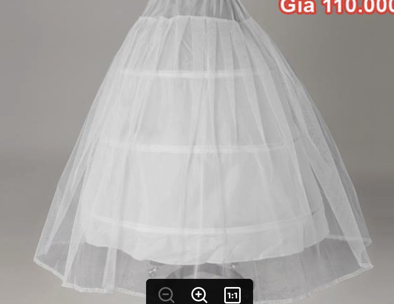 [HCM]Tùng phồng mặc trong váy cô dâu 3 tầng