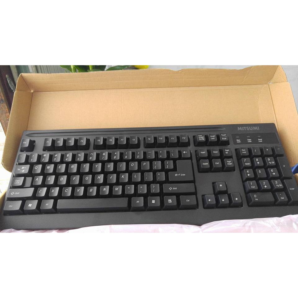 [HCM]Bàn phím Mitsumi cổng ps2 hàng công ty bảo hành 12 tháng