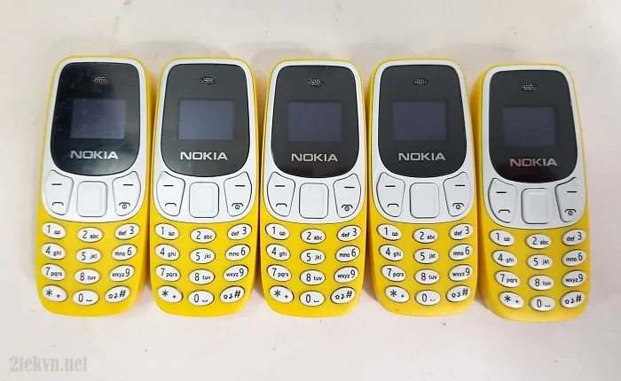 Điện Thoại Siêu Nhỏ Nokia 2 Sim Nghe Gọi, Làm Móc Chìa Khóa, Tìm Đồ Vật ...