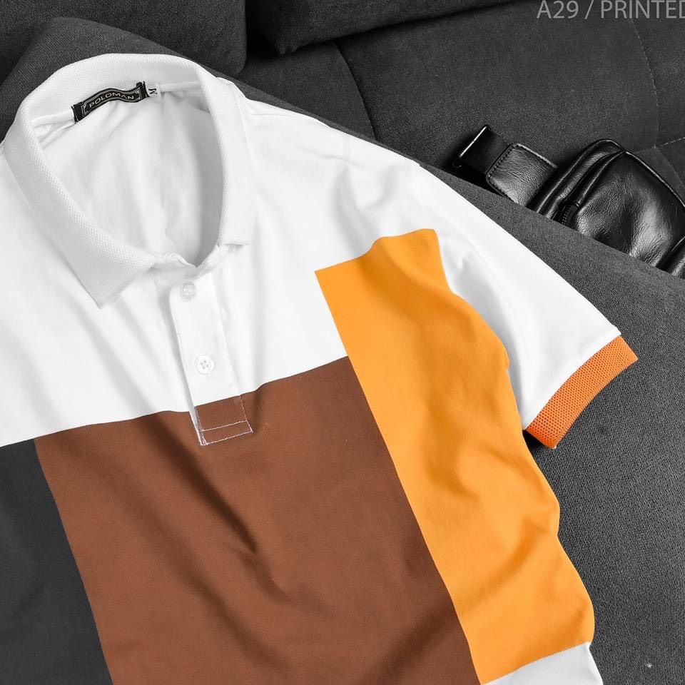 [HCM]Áo thun có cổ POLOMAN-PRINTER