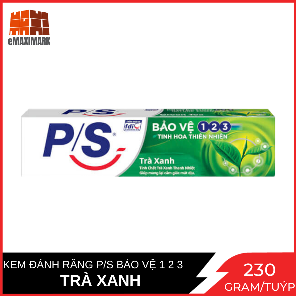 Kem đánh răng P/S Trà Xanh 230g