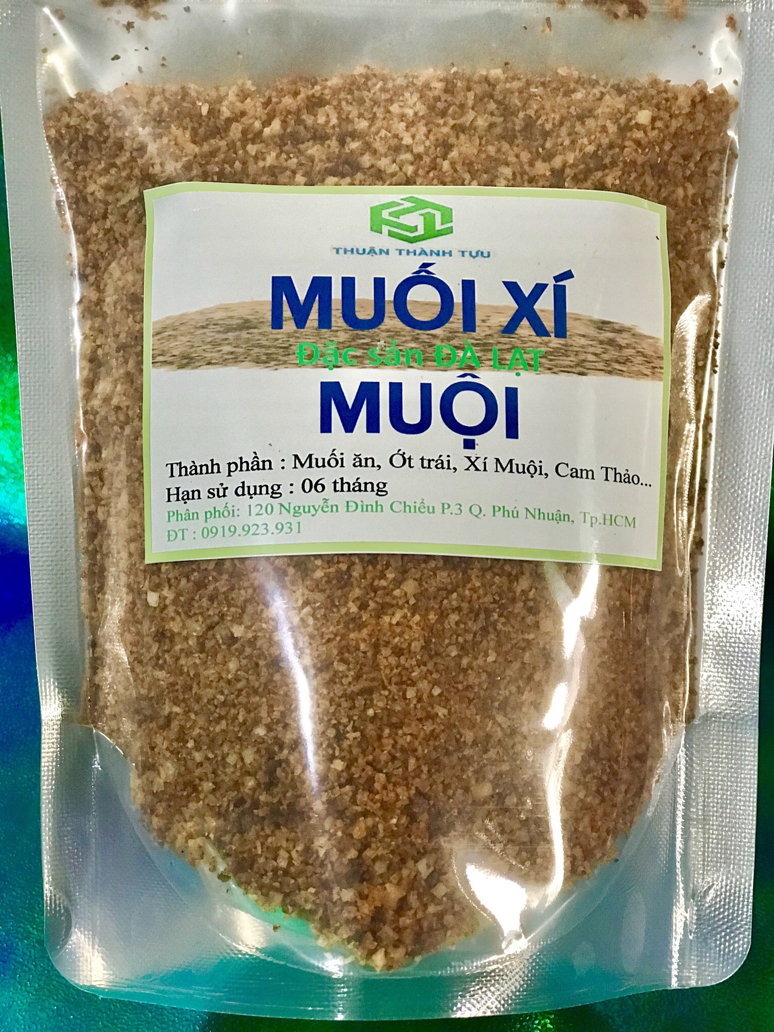 Muối xí muội gói 500gram 90.000đ