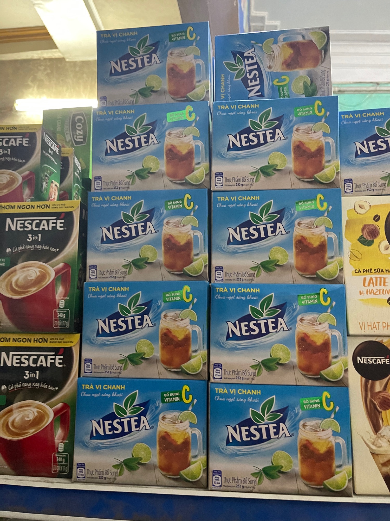 Trà chanh Nestea hộp 18 gói-252g