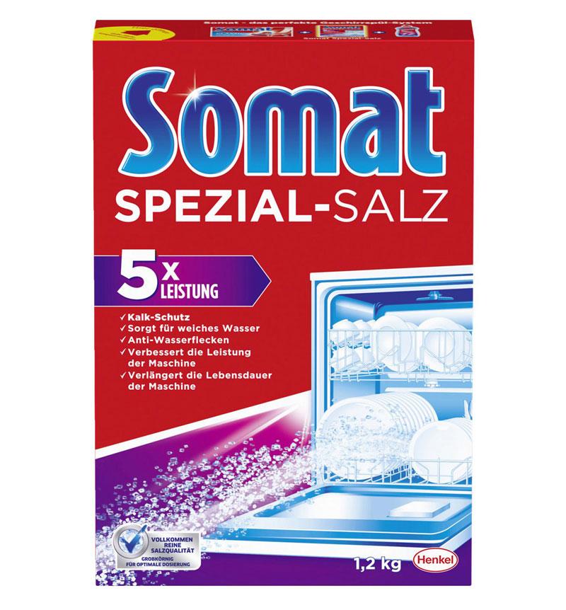 Combo Bột + Muối + Nước Somat dùng cho máy rửa chén bát - Đức
