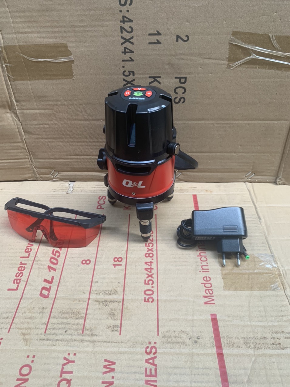 Máy bắn cos laser - máy cân mực laser 5 tia đỏ