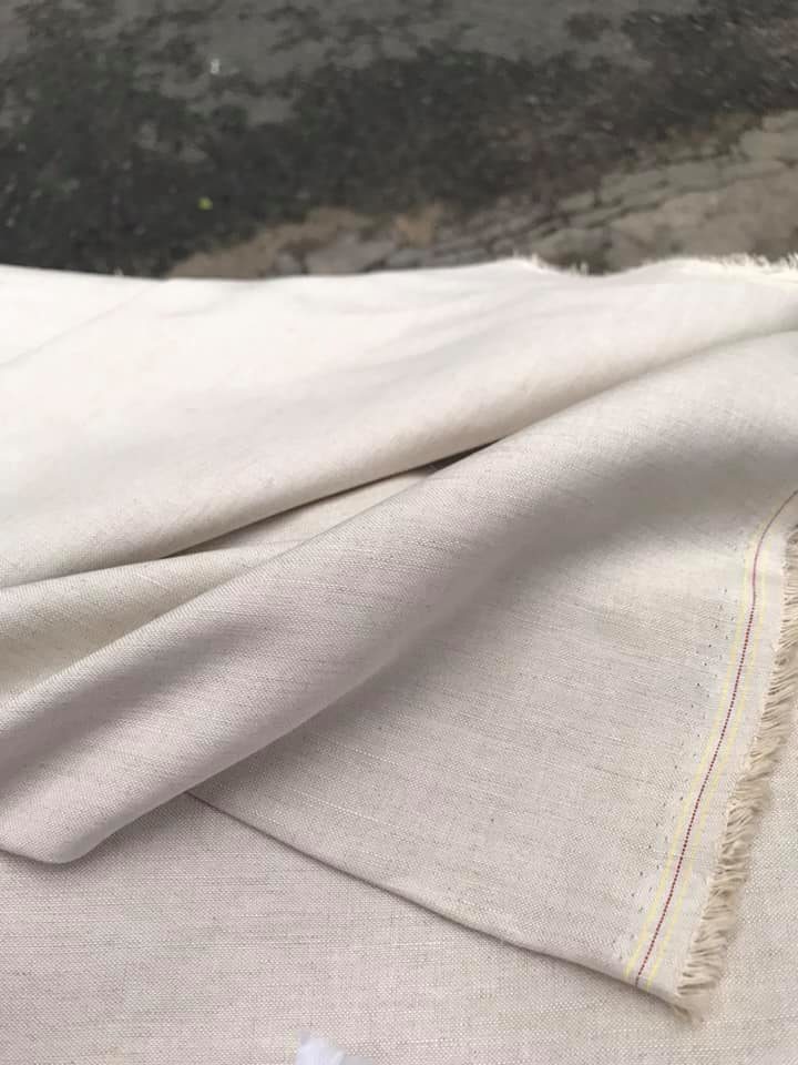 vải linen ướt be muối tiêu!