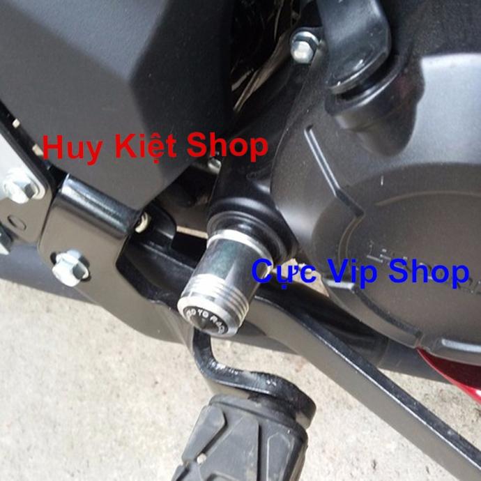 (ĐEN) Chụp Giò Đạp Xe Máy Nhôm MS2261