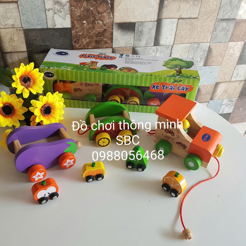 [Voucher 10k]Xe trái cây Winwintoys Việt Nam