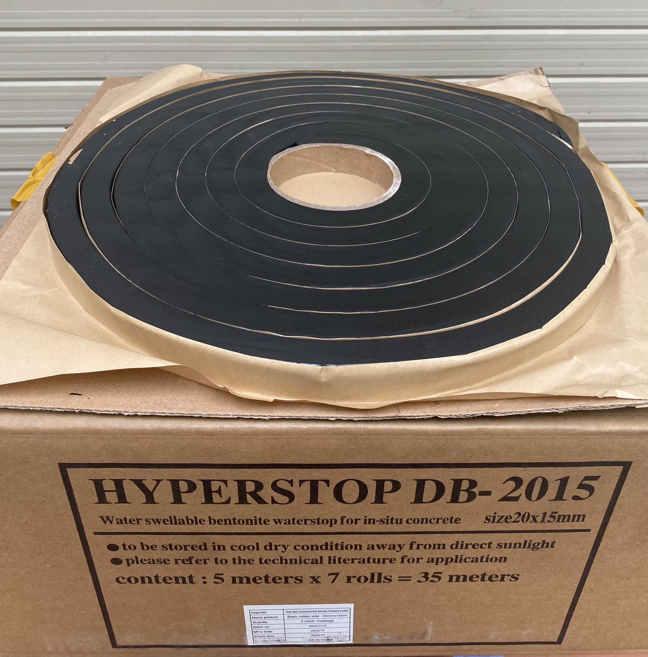 Thanh trương nở HYPERSTOP BD 2015 (5 mét/cuộn)