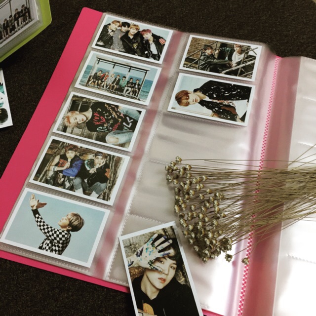 Sổ đựng lomo card A4 - 400 card/ Album đựng ảnh lomo, ảnh K-pop stars