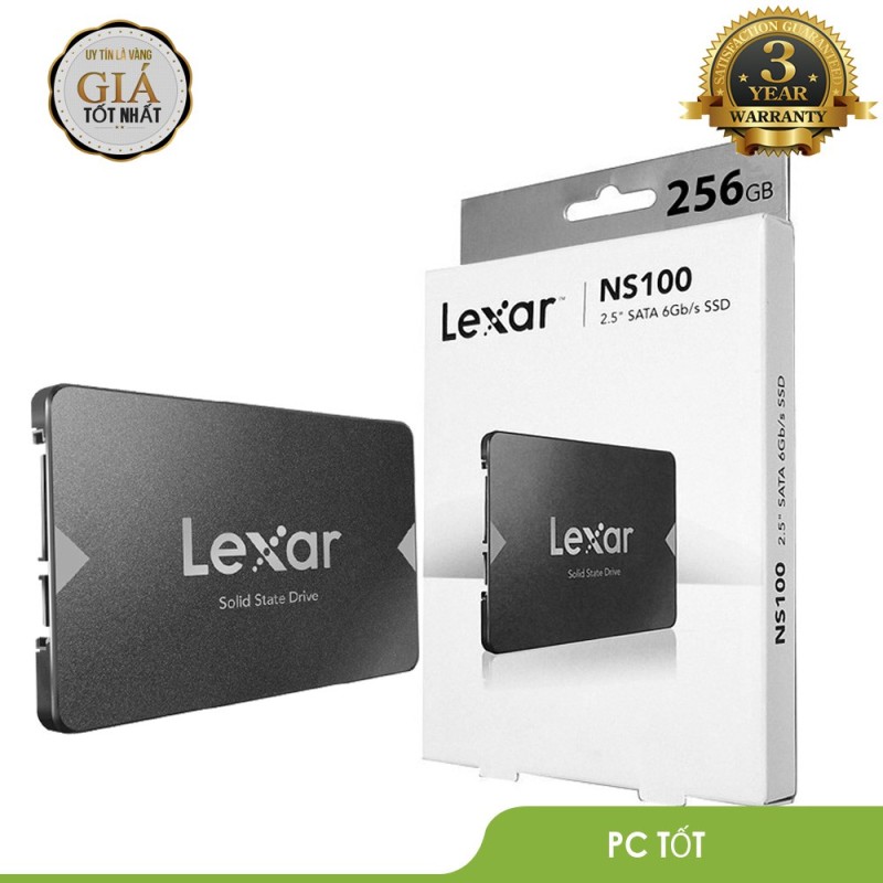 Bảng giá Ổ cứng SSD Lexar NS100 256GB 2.5” SATA III (6Gb/s) - Mai Hoàng phân phối Phong Vũ