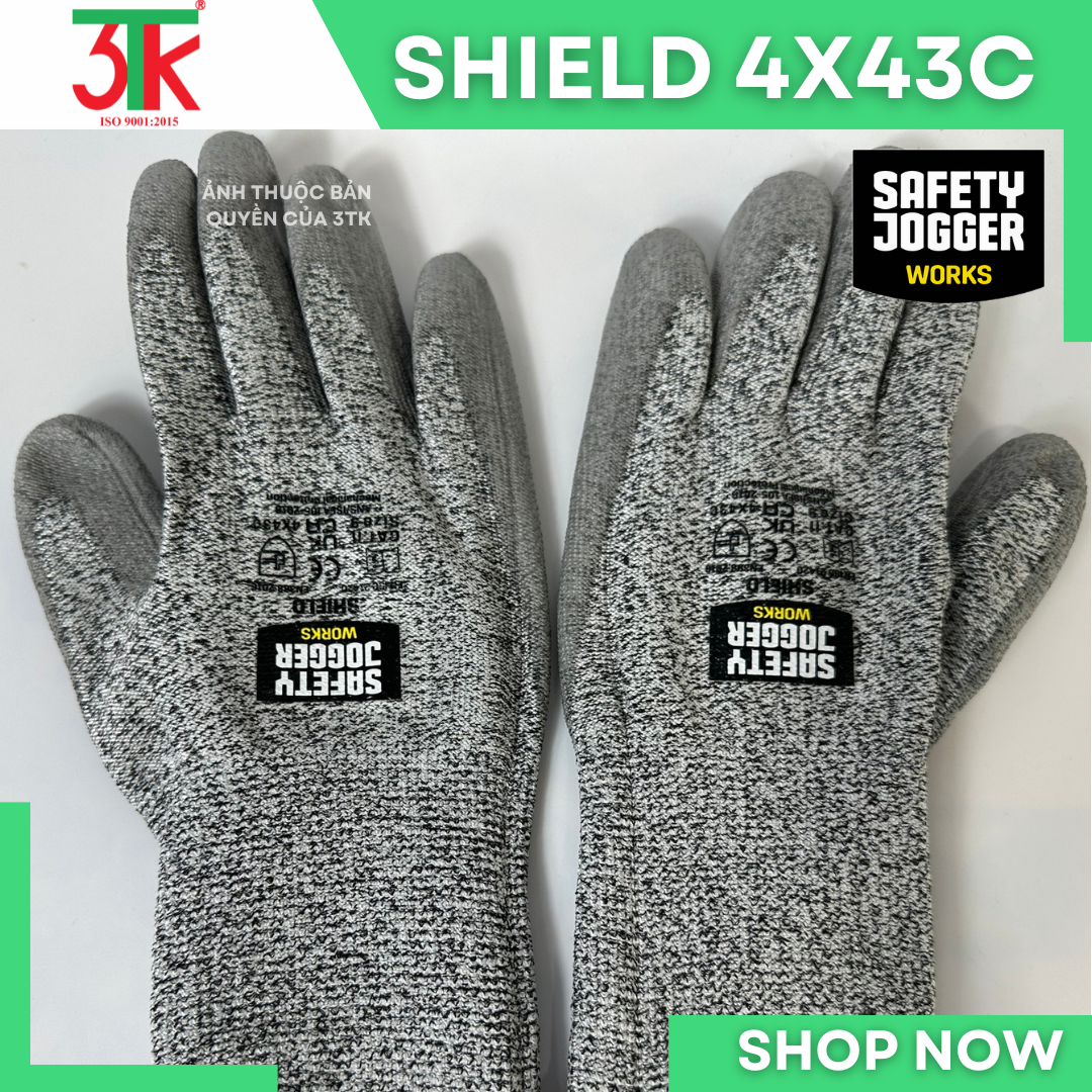 Găng tay Safety Jogger Shield chống cắt cấp độ 5 (C)